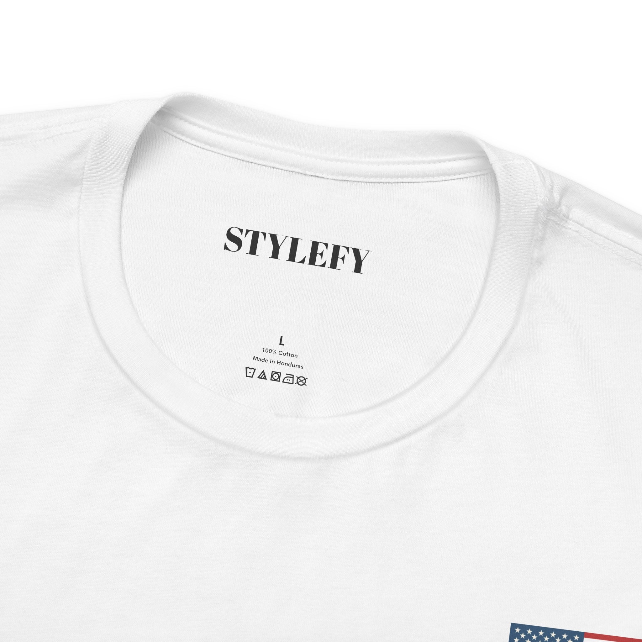 Patriotic Liberty Tee - USA Flag & Eagle Design