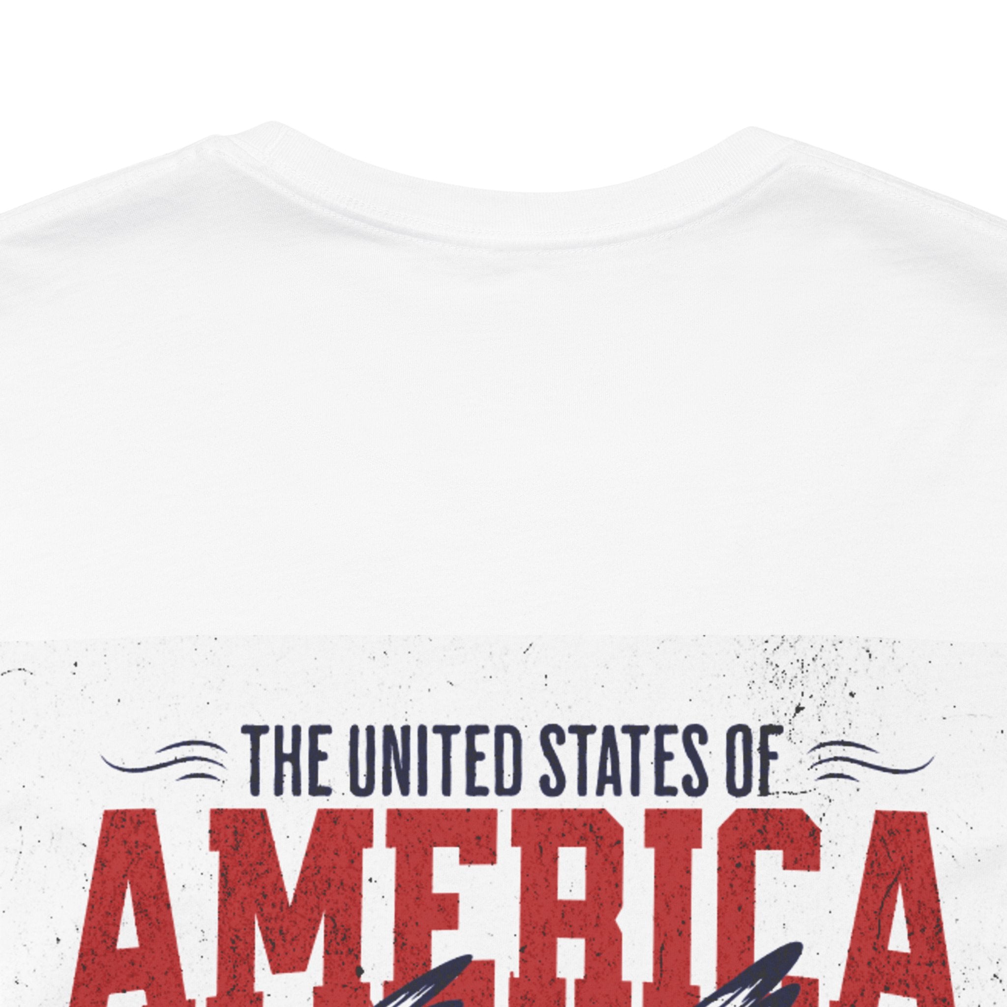Patriotic Liberty Tee - USA Flag &amp; Eagle Design 
