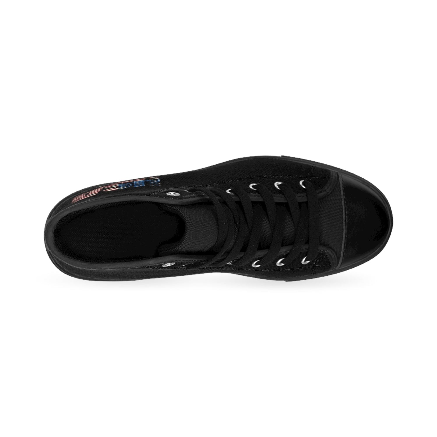 USA Flag Classic High-Top Sneakers 