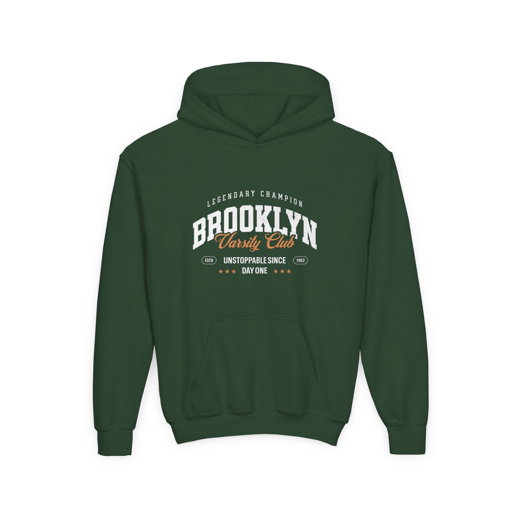 Astronaut Graphic Youth Hoodie - Brooklyn Varsity Club Design 