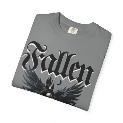 Fallen Skeleton Angel T-Shirt - Unisex Garment-Dyed Tee 