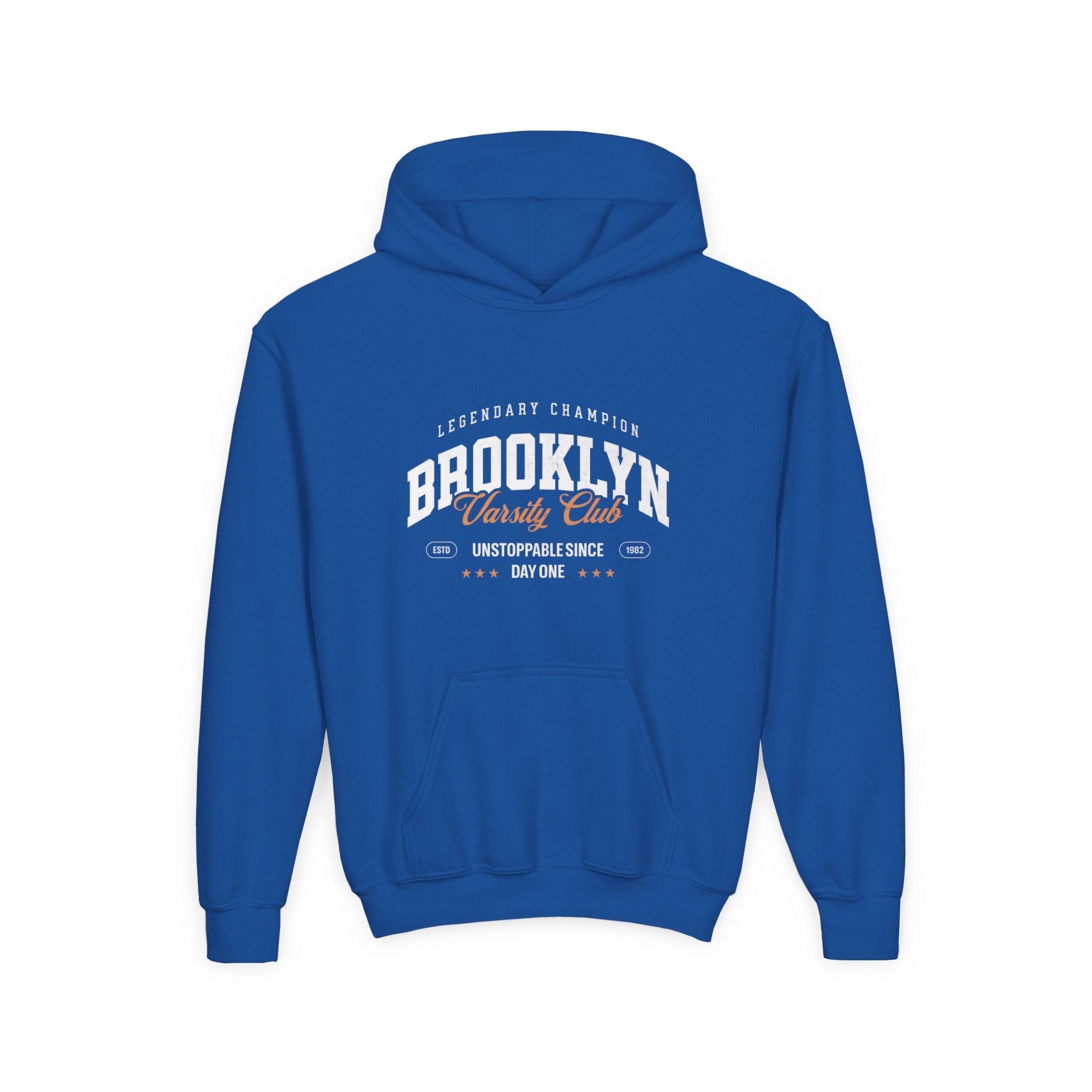 Astronaut Graphic Youth Hoodie - Brooklyn Varsity Club Design 