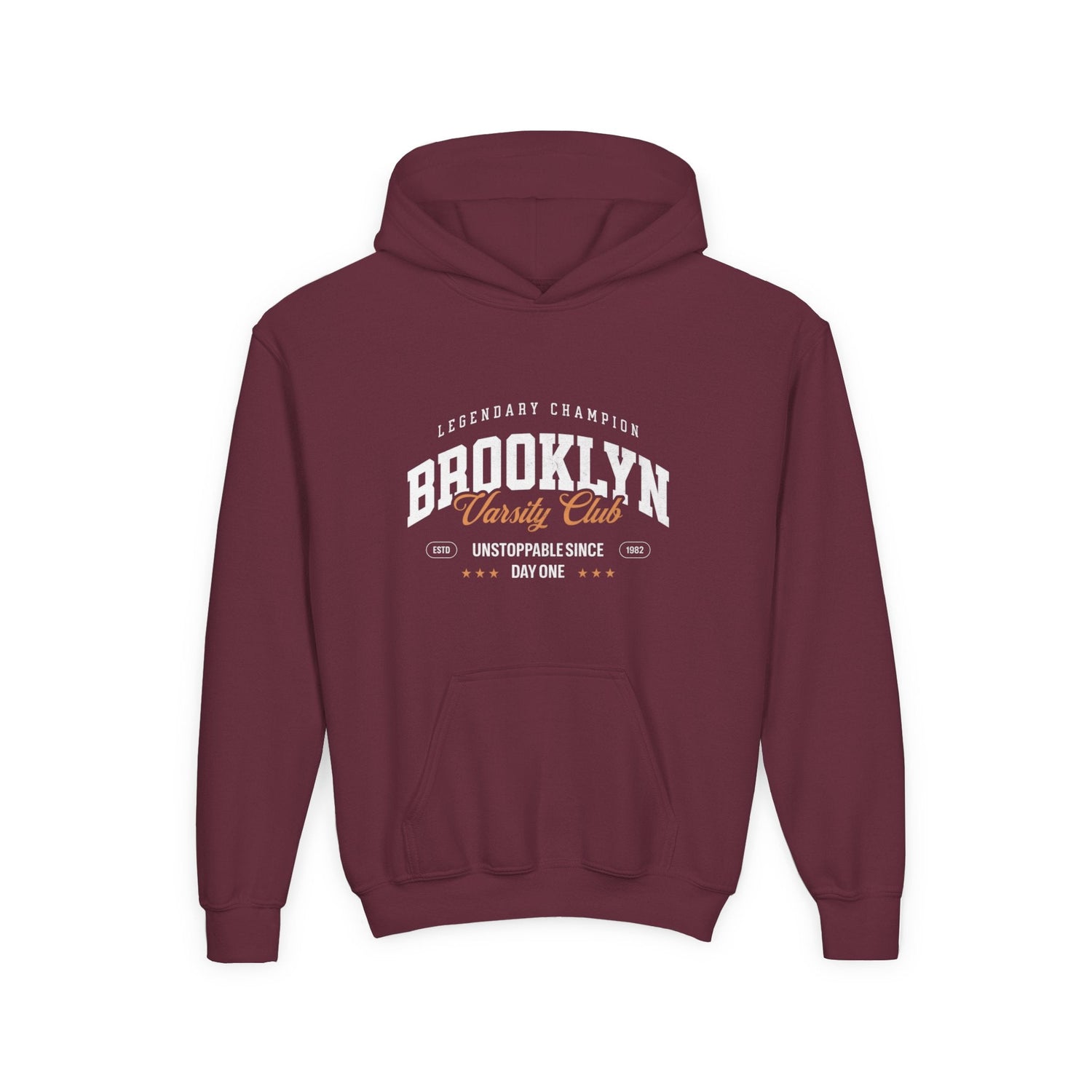 Astronaut Graphic Youth Hoodie - Brooklyn Varsity Club Design 