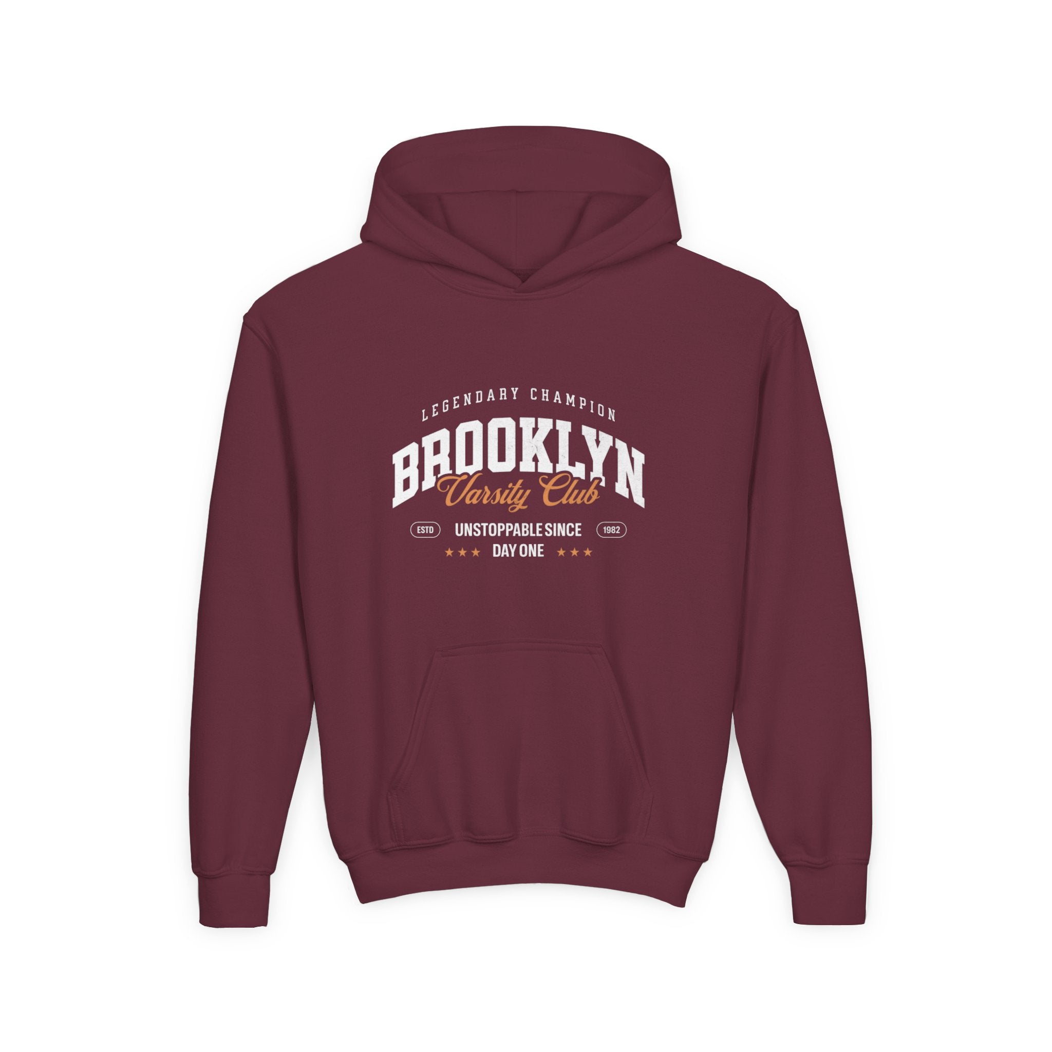 Astronaut Graphic Youth Hoodie - Brooklyn Varsity Club Design 